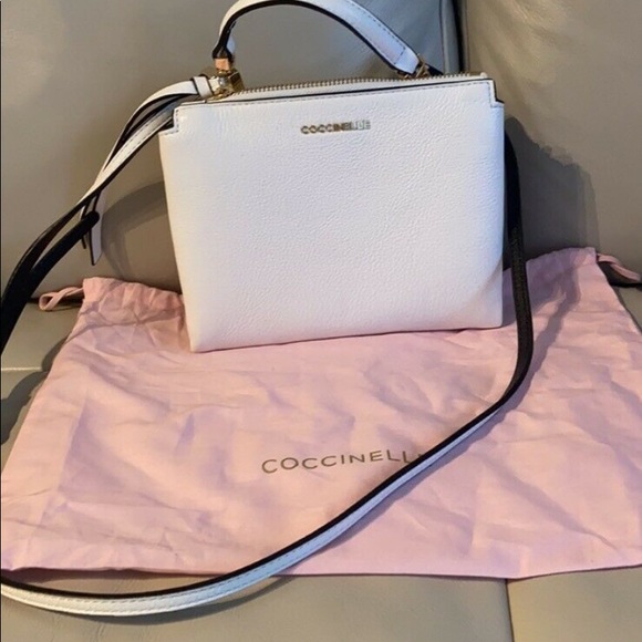 Coccinelle Arlette white leather bag - Picture 2 of 6